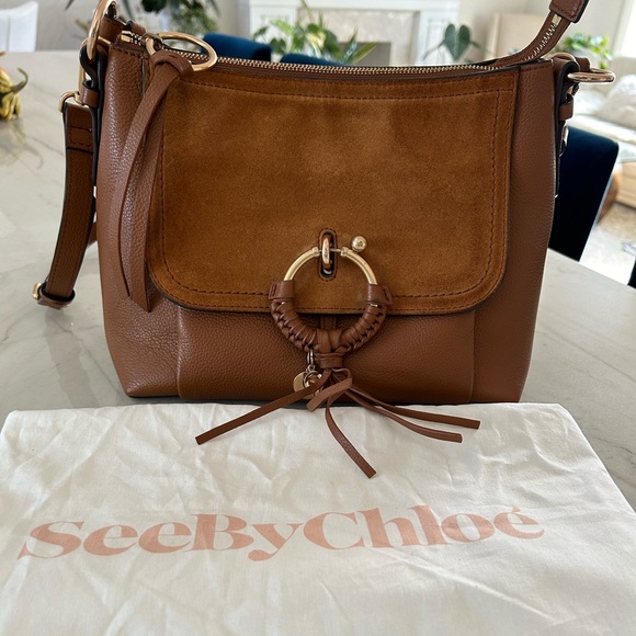 See By Chloe Handbags - See by Chloe Small Joan in Cognac Brown